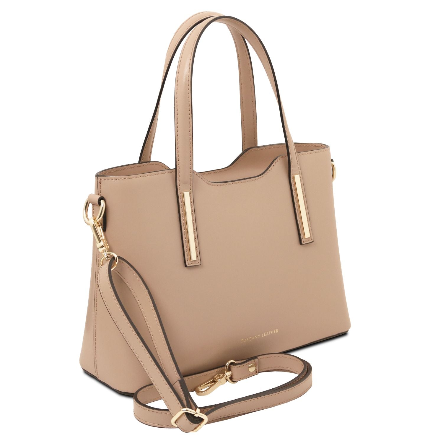 Tuscany Leather Olimpia Handväska #Färg_Taupe