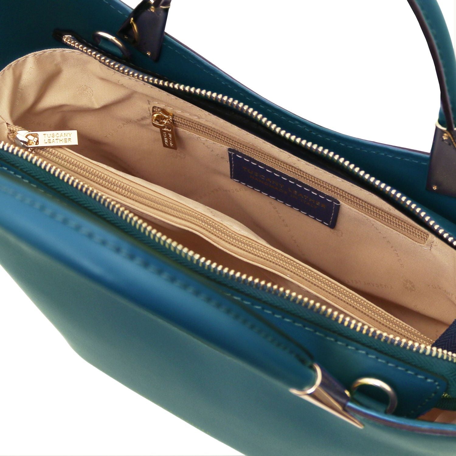 Tuscany Leather TL Bag Handväska #Färg_Teal