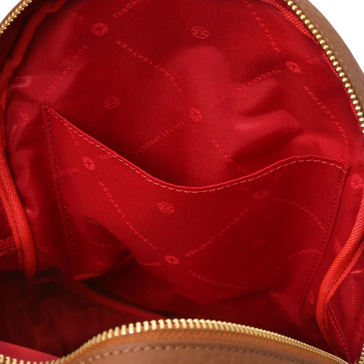 Tuscany Leather Arco Ryggsäck #Färg_Cognac