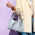 Tuscany Leather Soave Handväska #Färg_Ljusblå