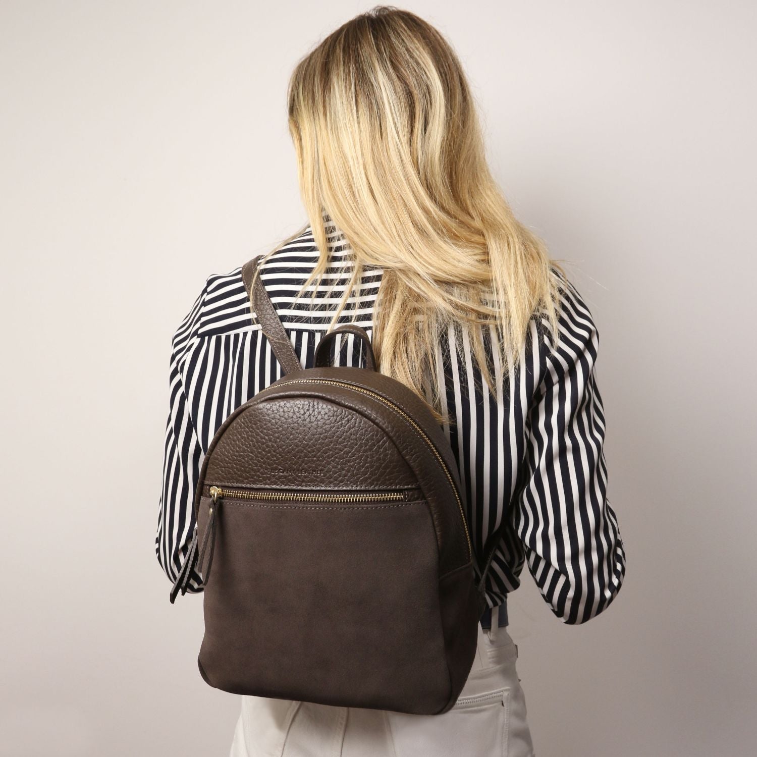 Tuscany Leather Arco Ryggsäck #Färg_Cognac