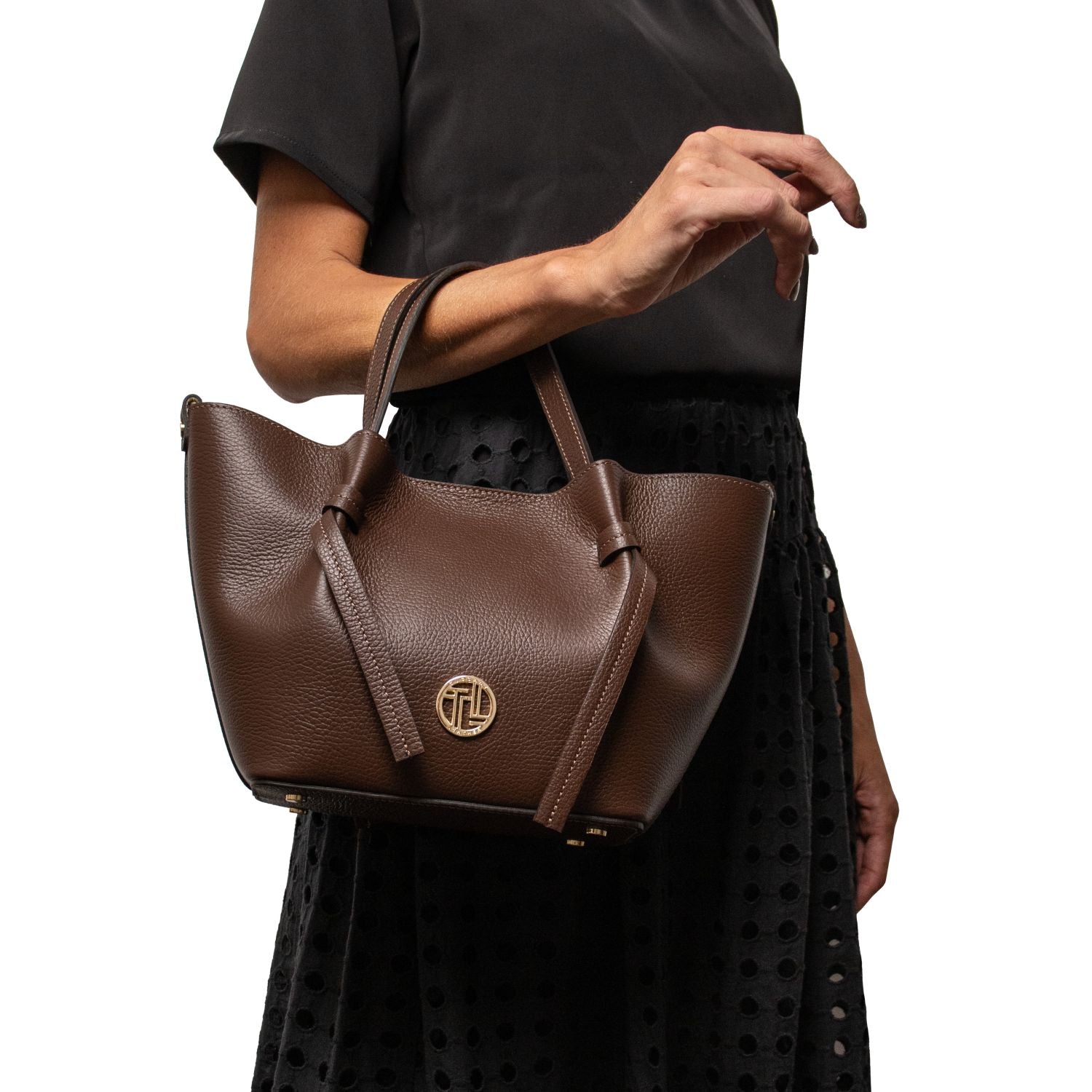 Tuscany Leather Legame S Handväska #Färg_Bordeaux