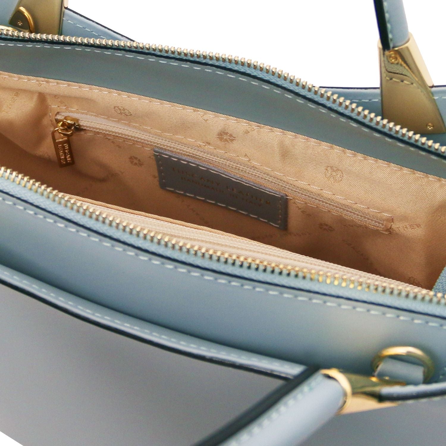 Tuscany Leather TL Bag Handväska #Färg_Ljusblå
