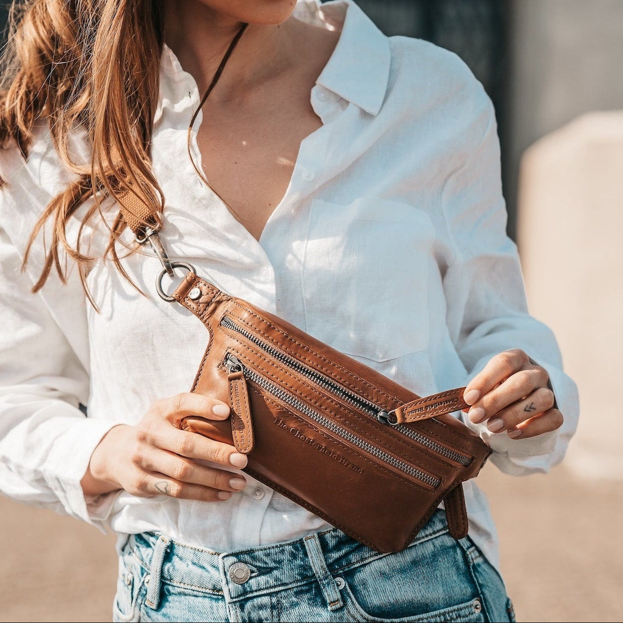 The Chesterfield Brand - Toronto Bälte #Färg_Konjak