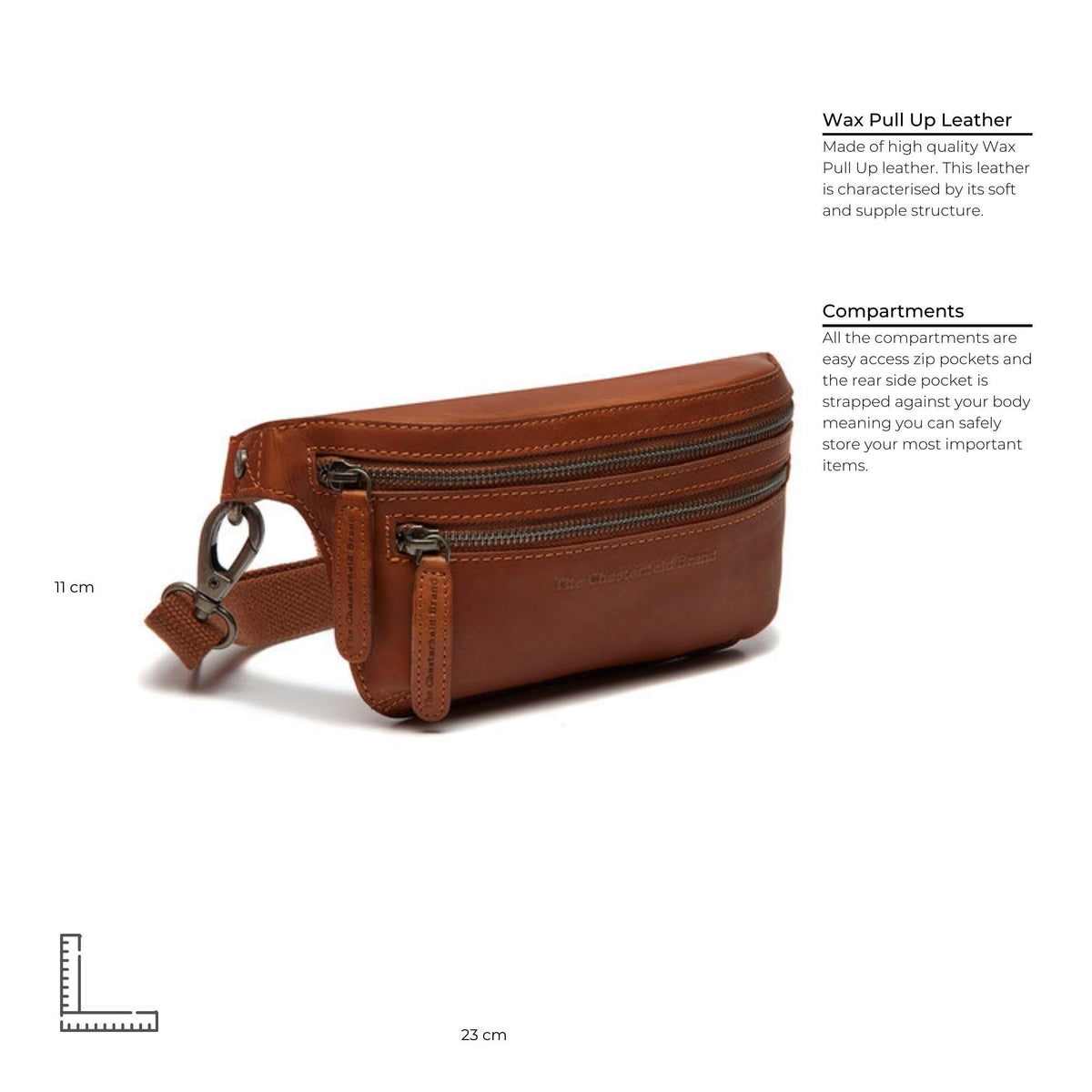 The Chesterfield Brand - Toronto Bälte #Färg_Konjak
