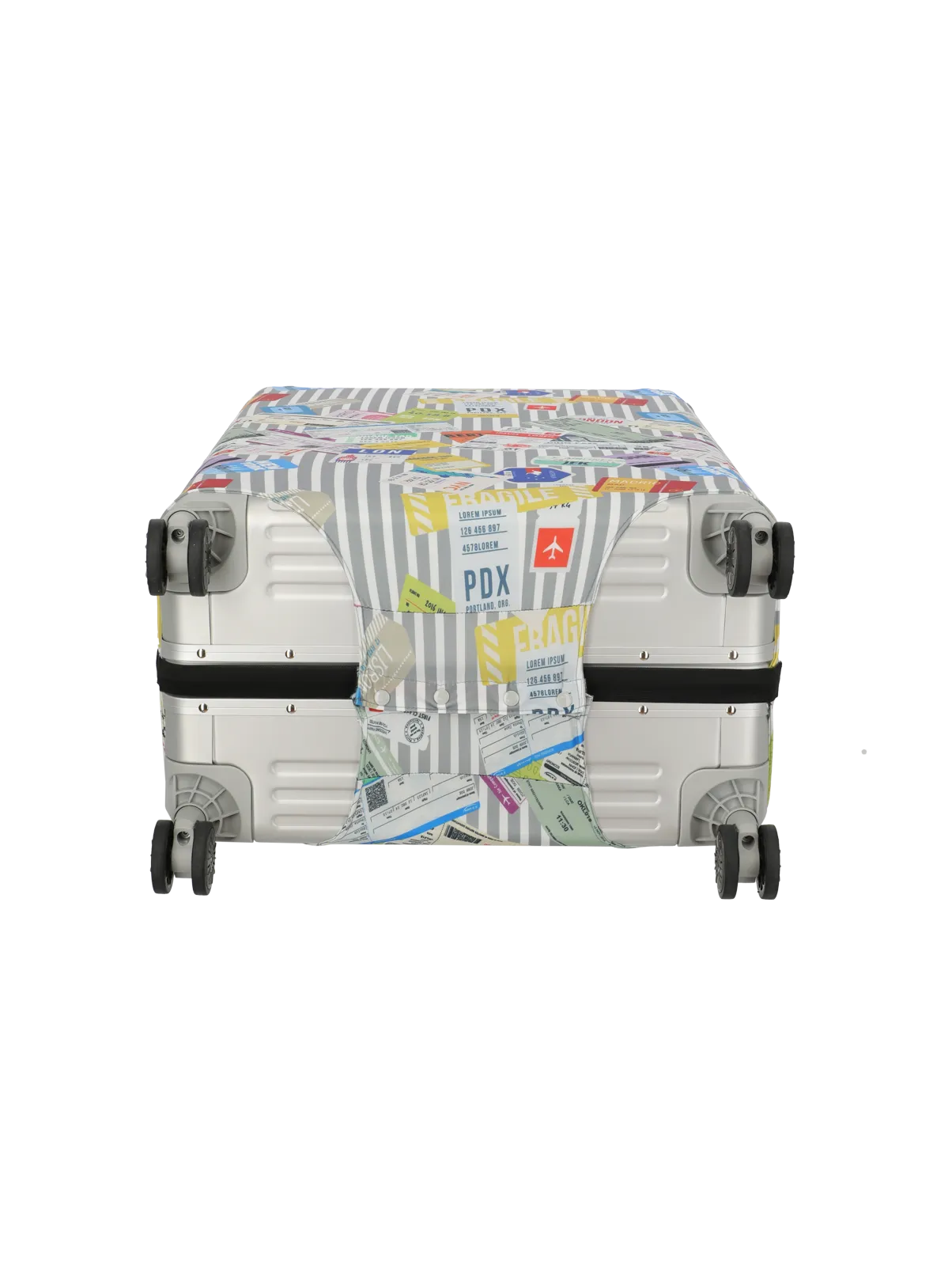 Luggage cover L Resväskeskydd #Färg_Tickets