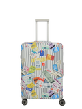Suitcase cover M Resväskeskydd #Färg_Tickets