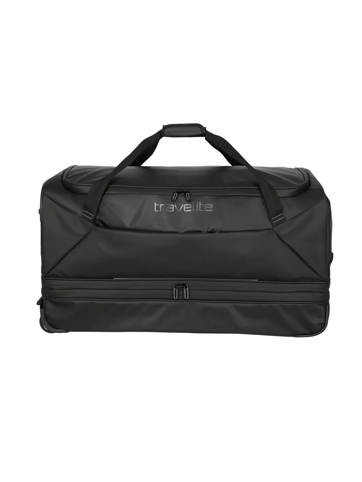 Basics Roller travelling bag 80cm Duffelväska med hjul #Färg_Svart