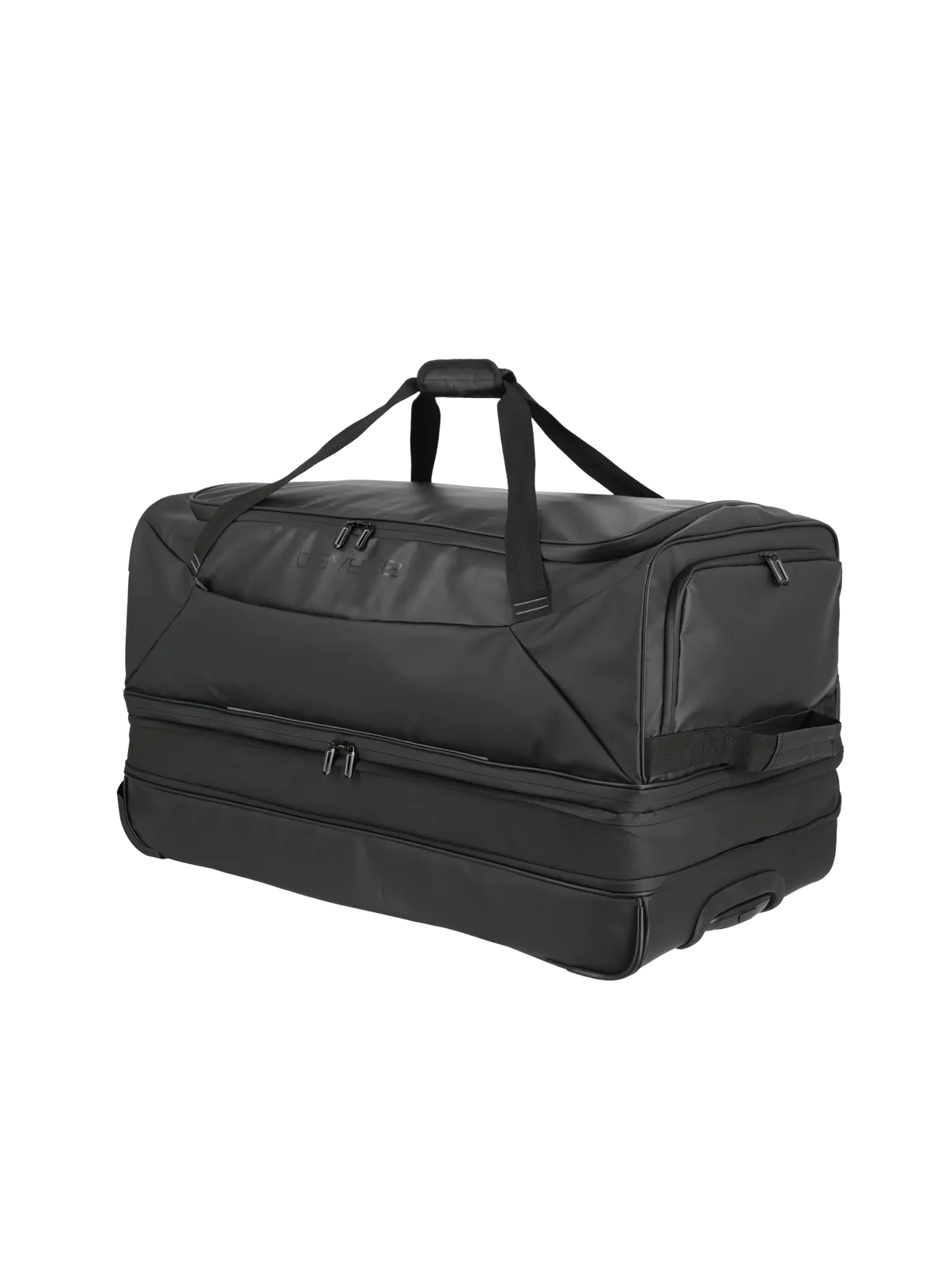 Basics Roller travelling bag 80cm Duffelväska med hjul #Färg_Svart