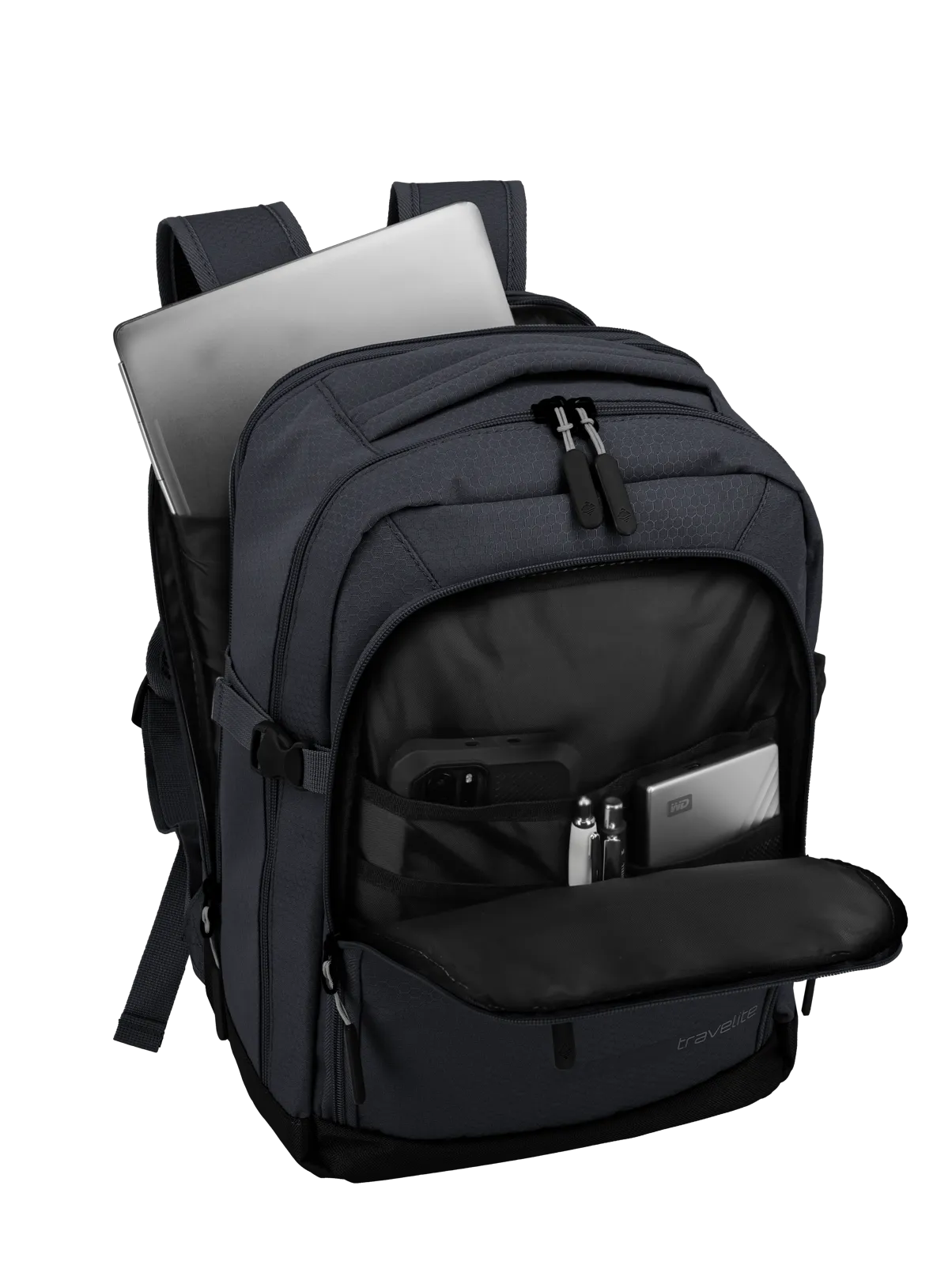 Travelite Kick-Off-Backpack XS Ryggsäck D`Anthracite_4 #Färg_anthracite