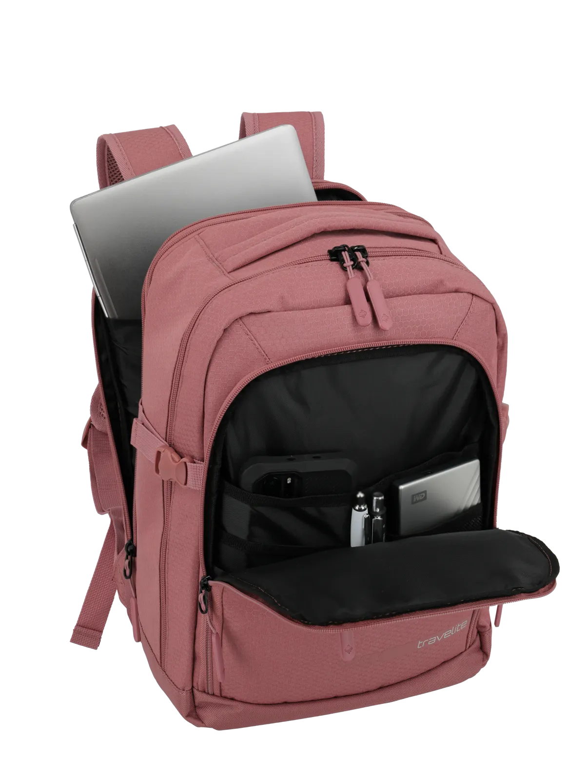 Travelite Kick-Off-Backpack XS Ryggsäck rose_4 #Färg_rose