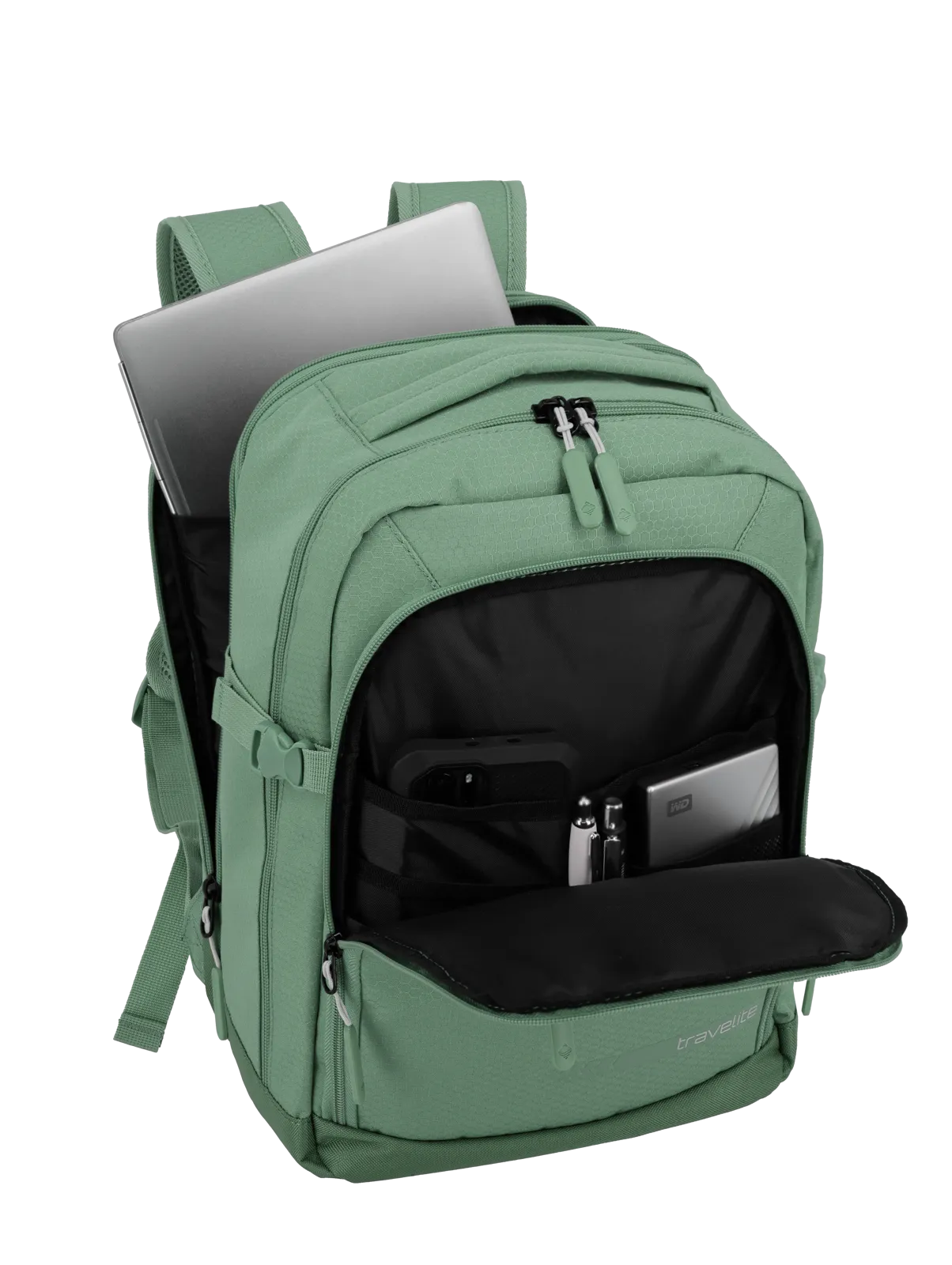 Travelite Kick-Off-Backpack XS Ryggsäck Sage_4 #Färg_sage