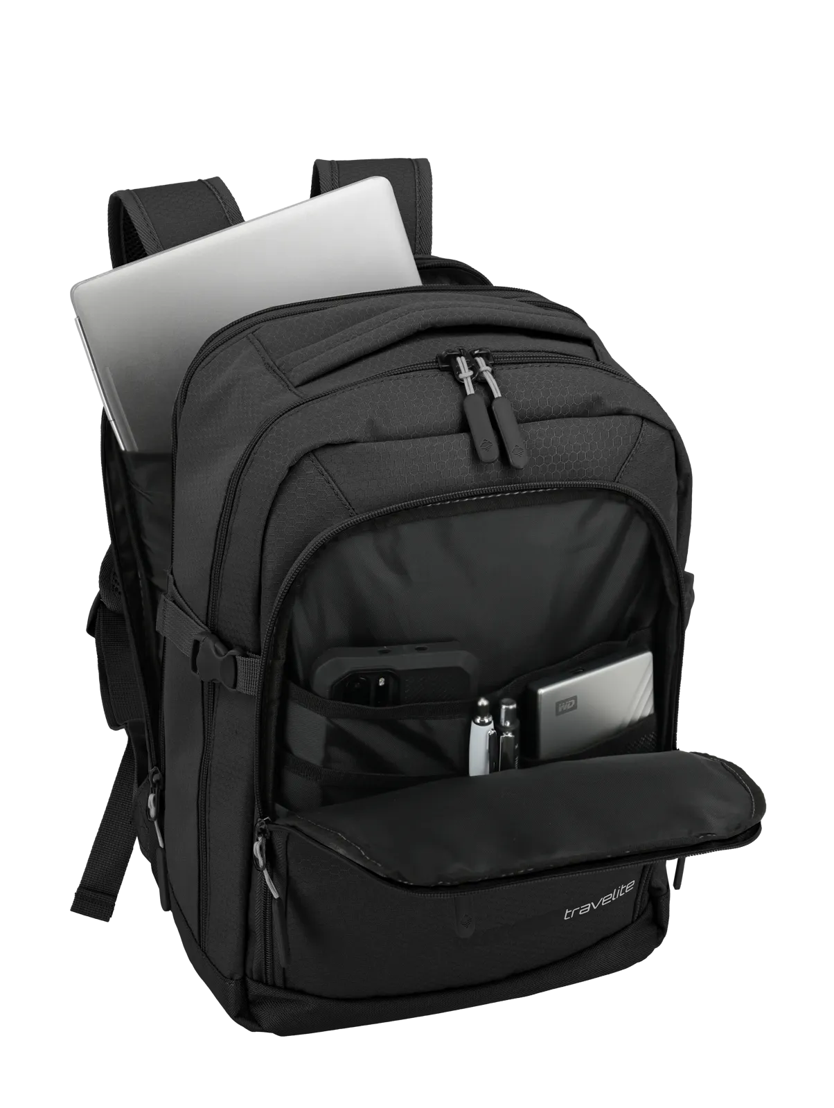 Travelite Kick-Off-Backpack XS Ryggsäck black_4 #Färg_black