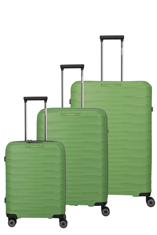 Travelite - Mooby Trolley - Grön - SET