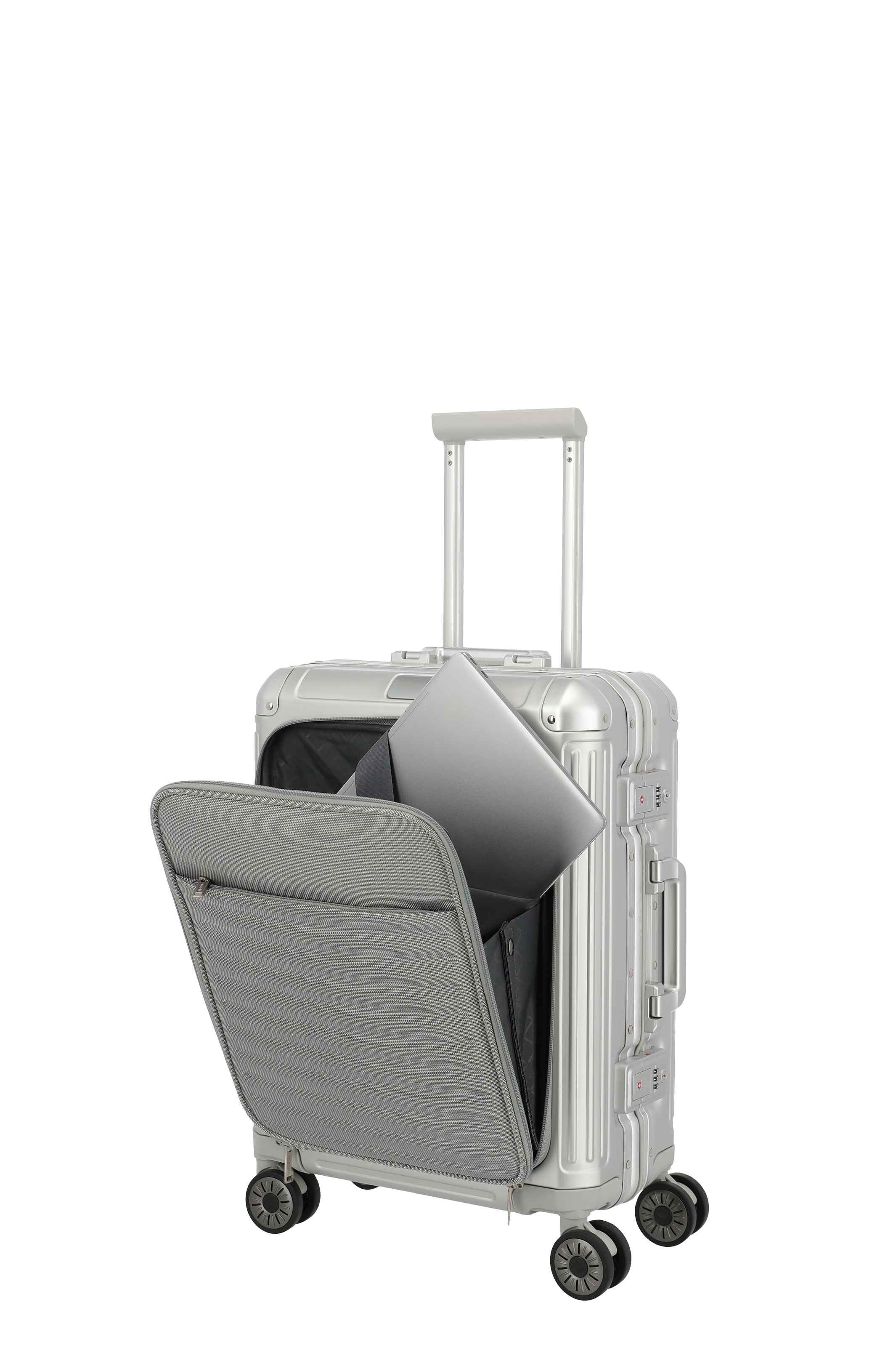 Next Trolley S+ Kabinväska #Färg_Silver