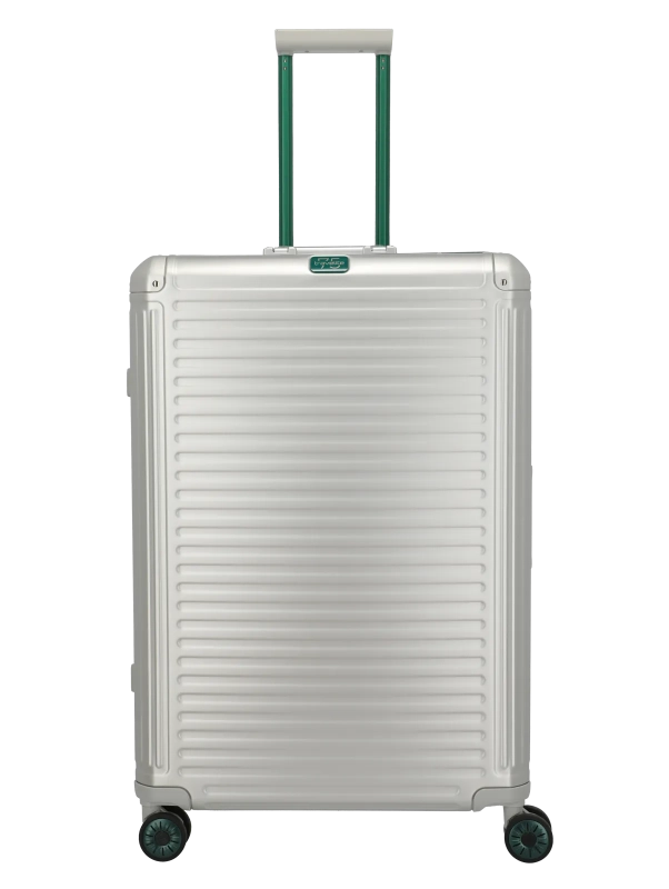 Travelite - Next Trolley - Silver/Grön - L