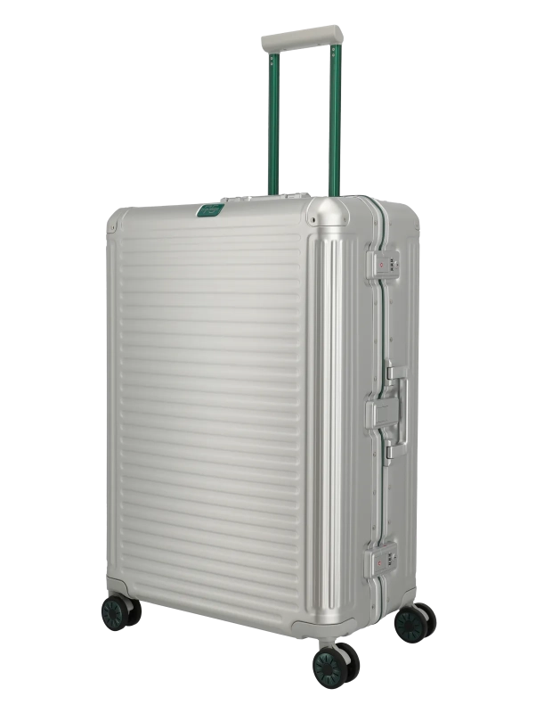 Travelite - Next Trolley - Silver/Grön - L
