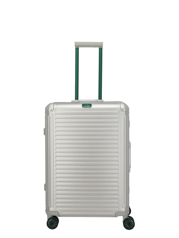 Travelite - Next Trolley - Silver/Grön - M