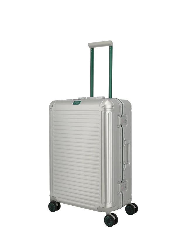 Travelite - Next Trolley - Silver/Grön - M