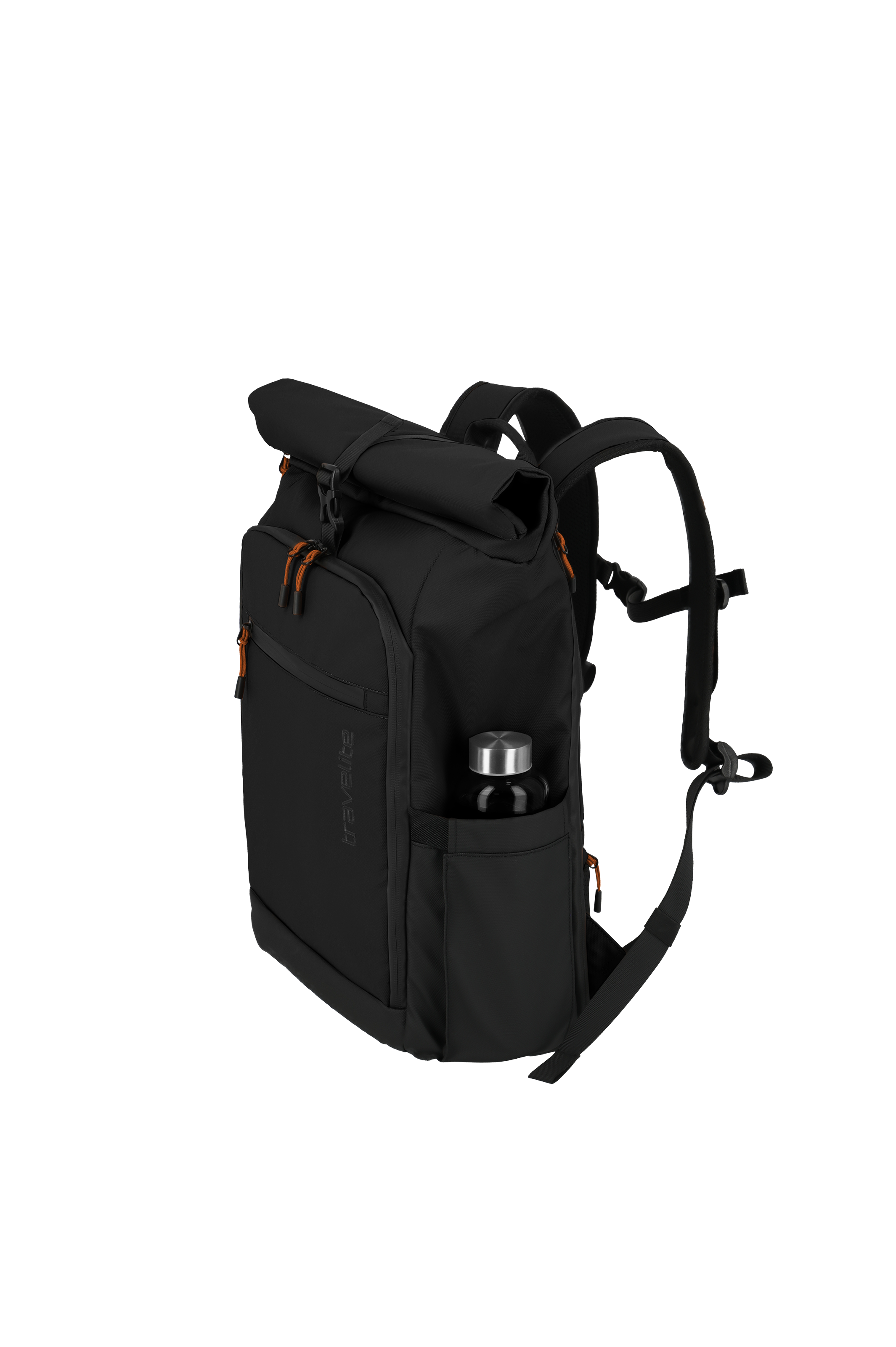 Briize Rollup Backpack M Ryggsäck #Färg_Svart