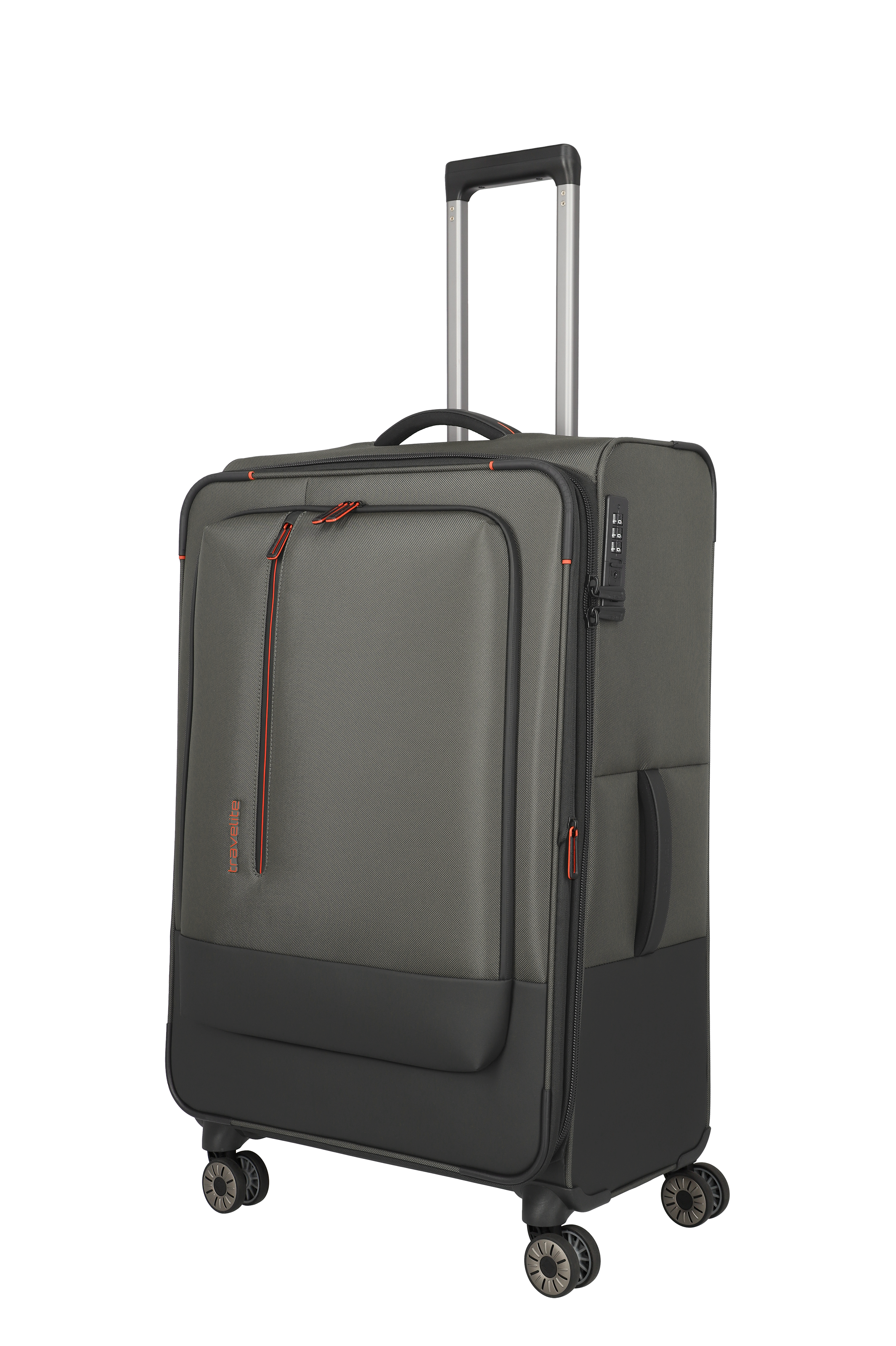 Crosslite Trolley L Resväska #Färg_Olivgrön