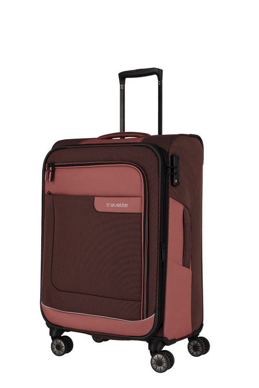 Travelite - VIIA Trolley Resväska - Burgundy - M