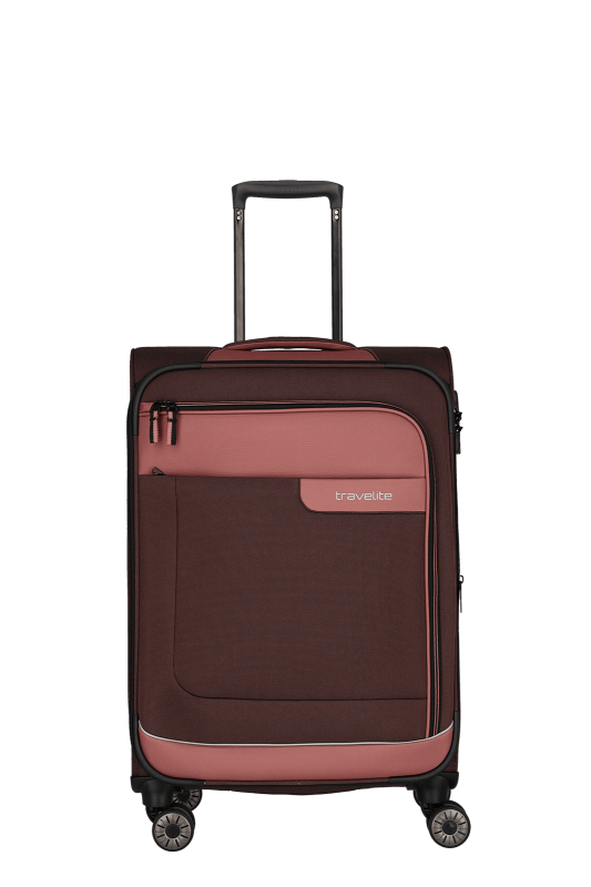 Travelite - VIIA Trolley Resväska - Burgundy - M
