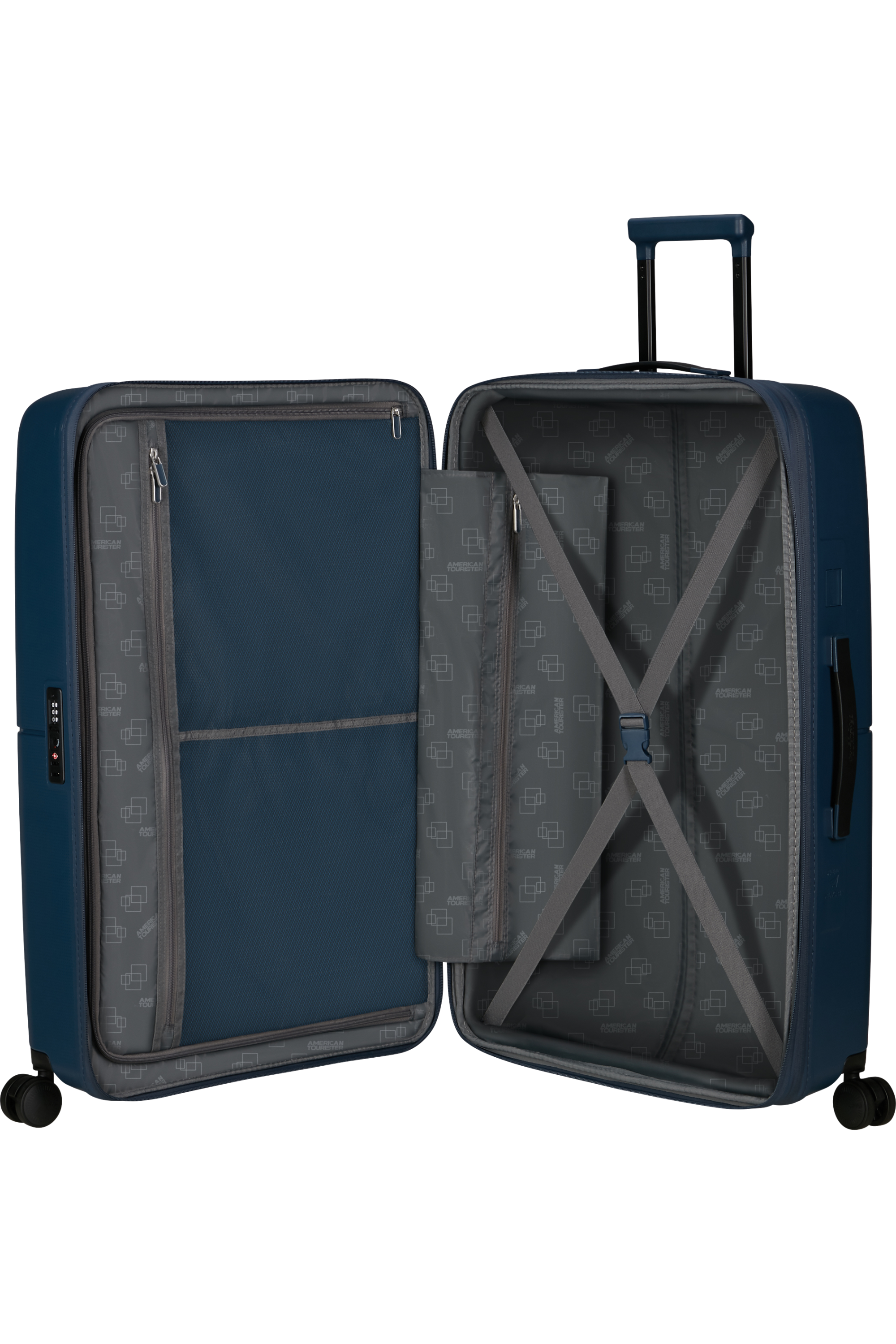 Dashpop Resväska 77 CM #Färg_Midnight Blue