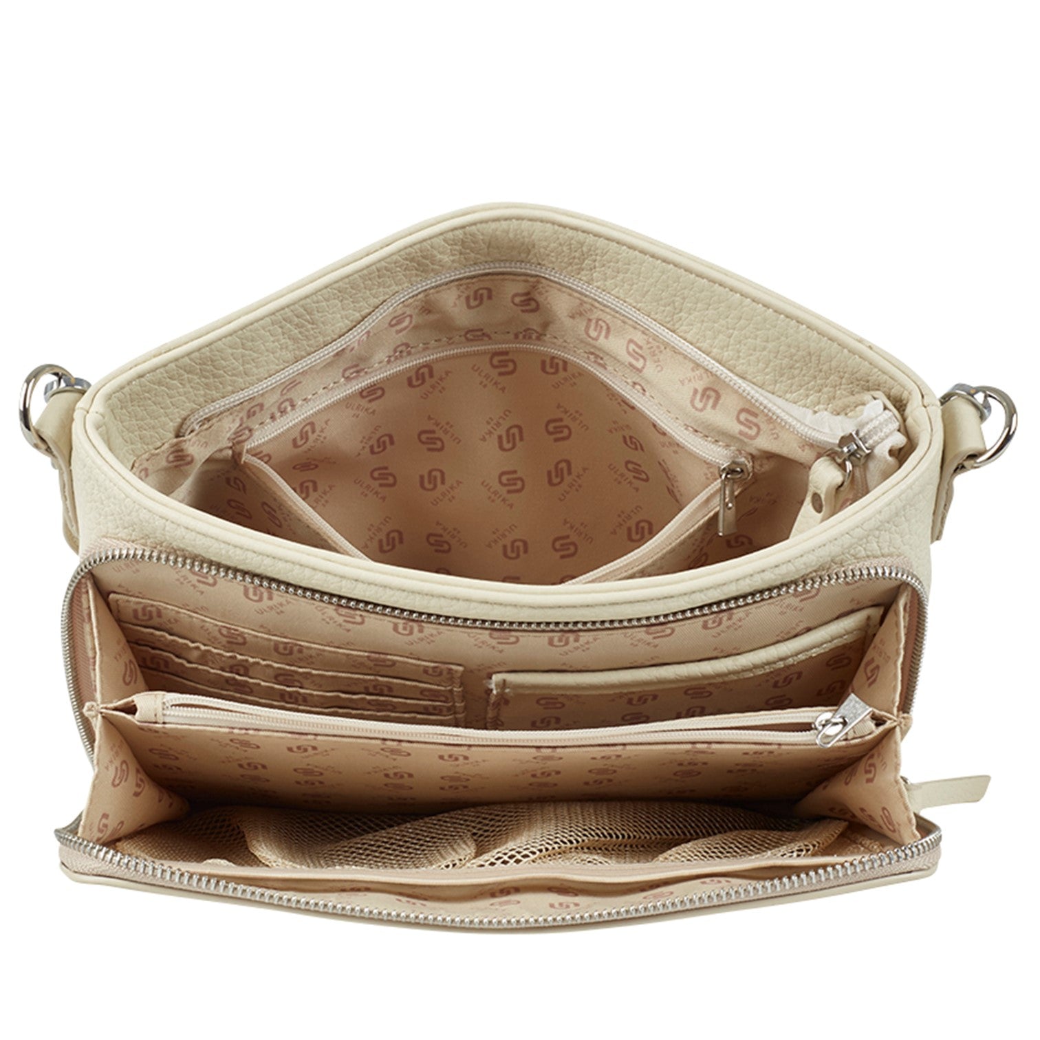 Recycled Axelremsväska #Färg_Beige