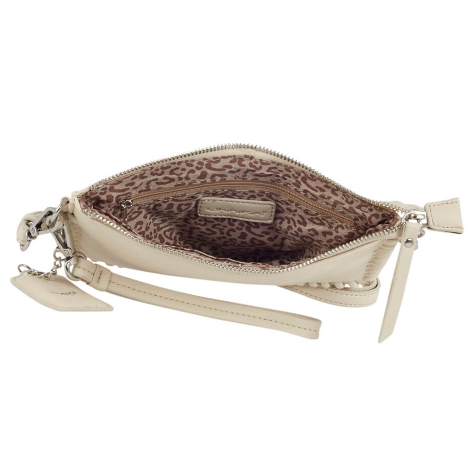 Braid Axelremsväska Liten #Färg_Beige