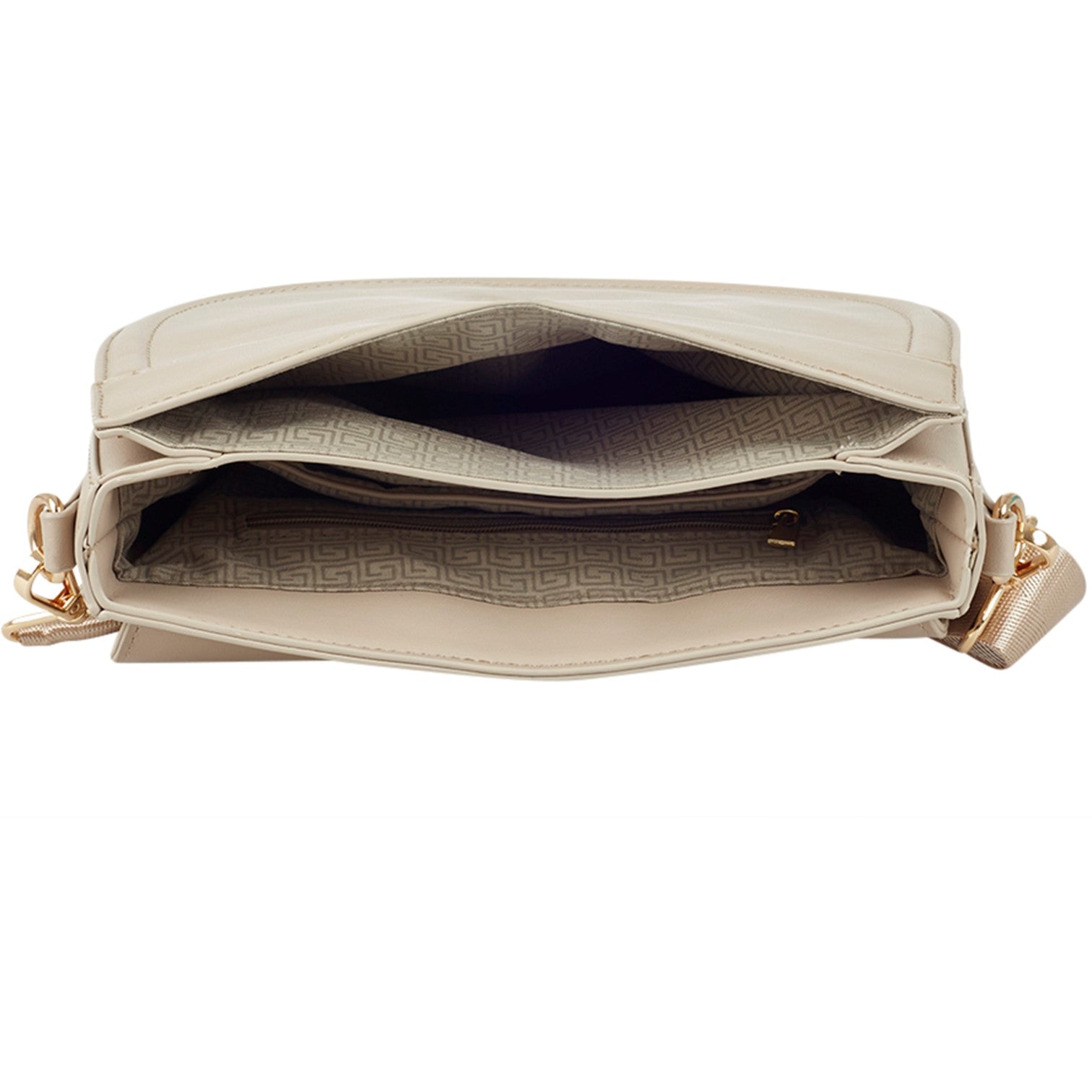 Line Axelväska #Färg_Beige