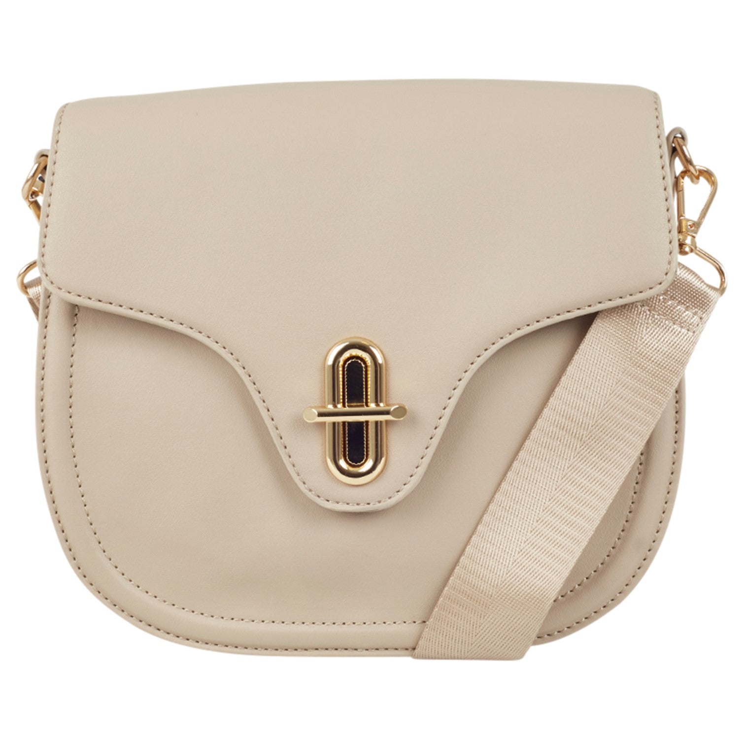 Line Axelväska #Färg_Beige