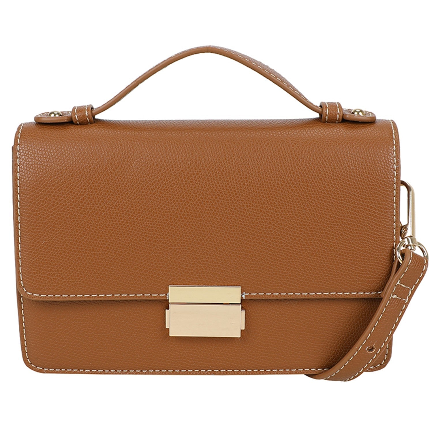 Belt Handväska Mini #Färg_Cognac
