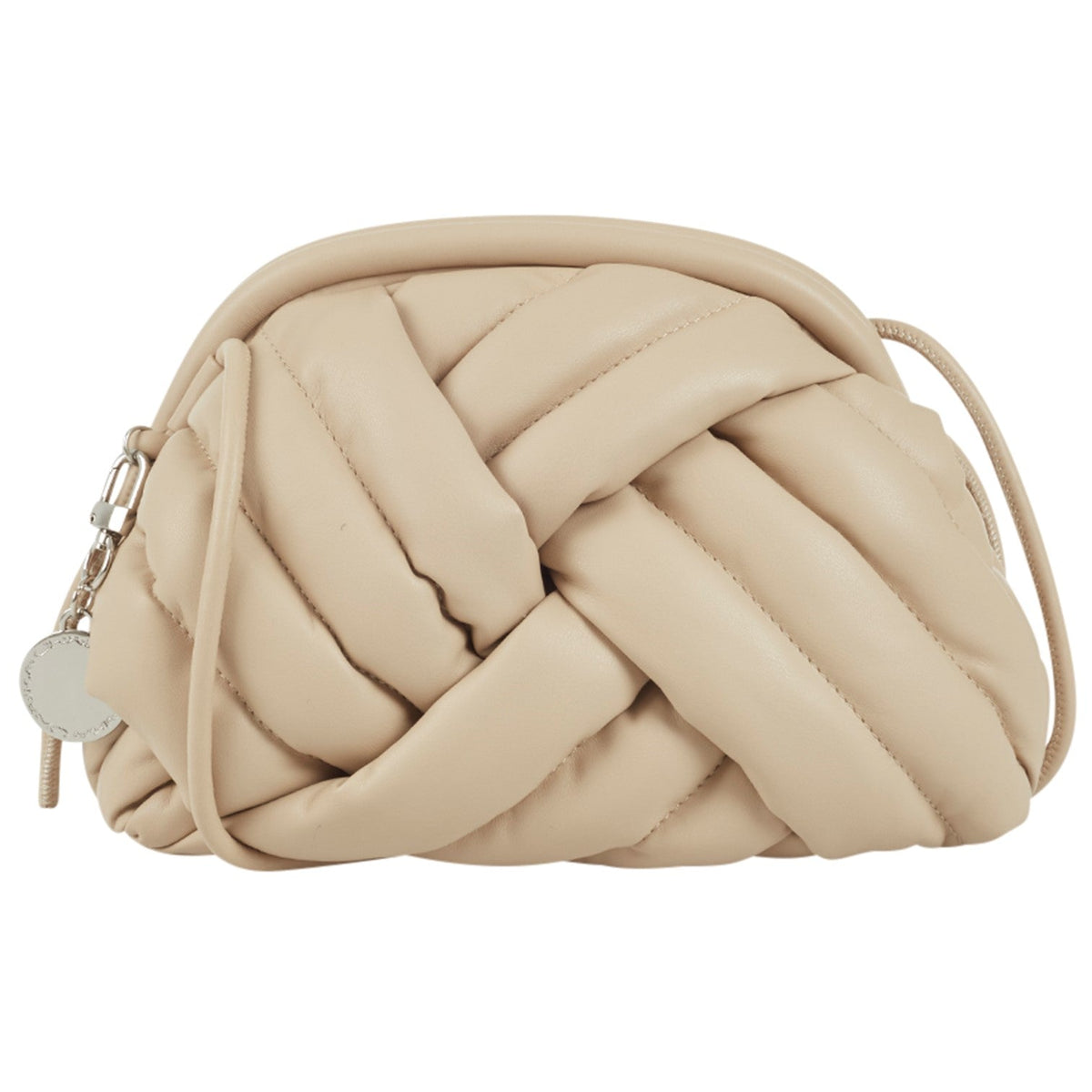 Fluffy Axelremsväska #Färg_Beige