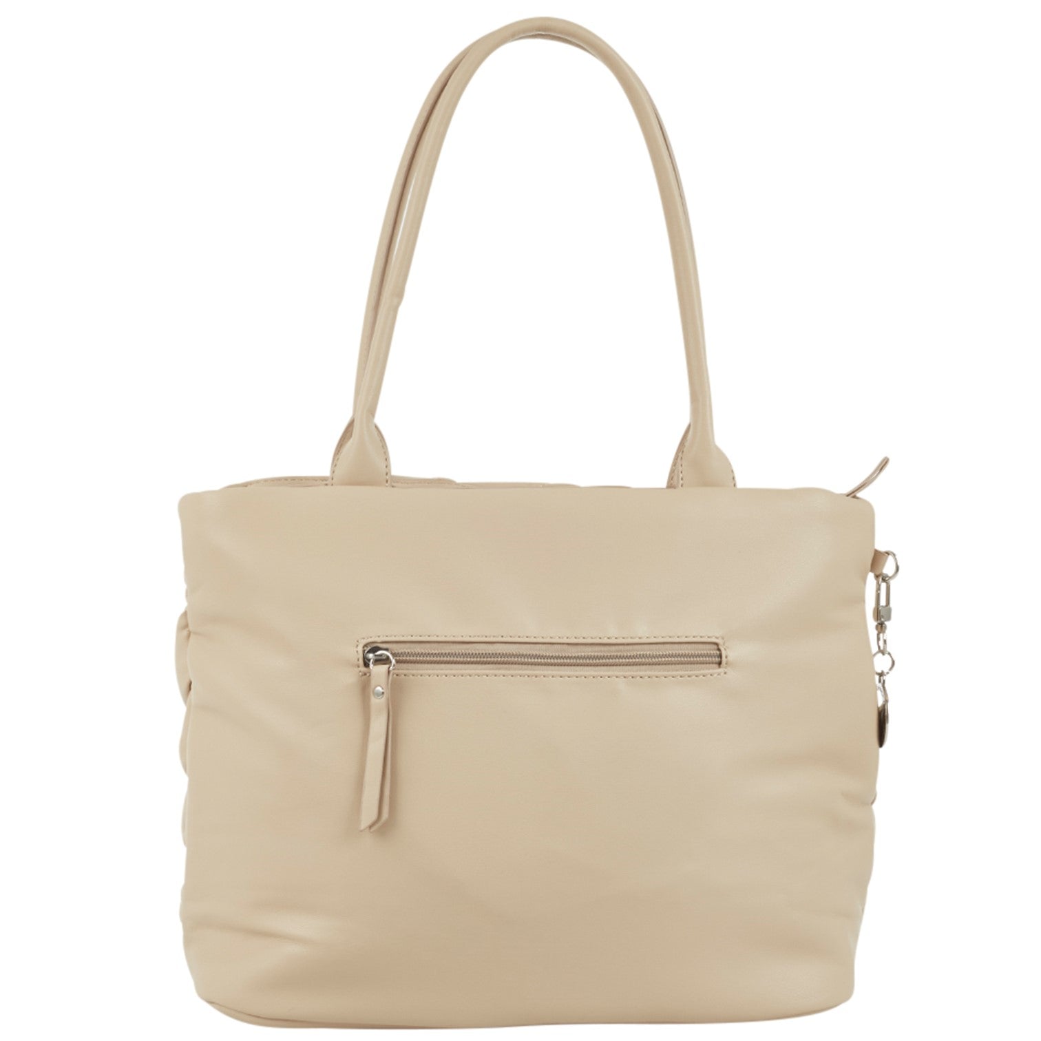 Fluffy Handväska #Färg_Beige