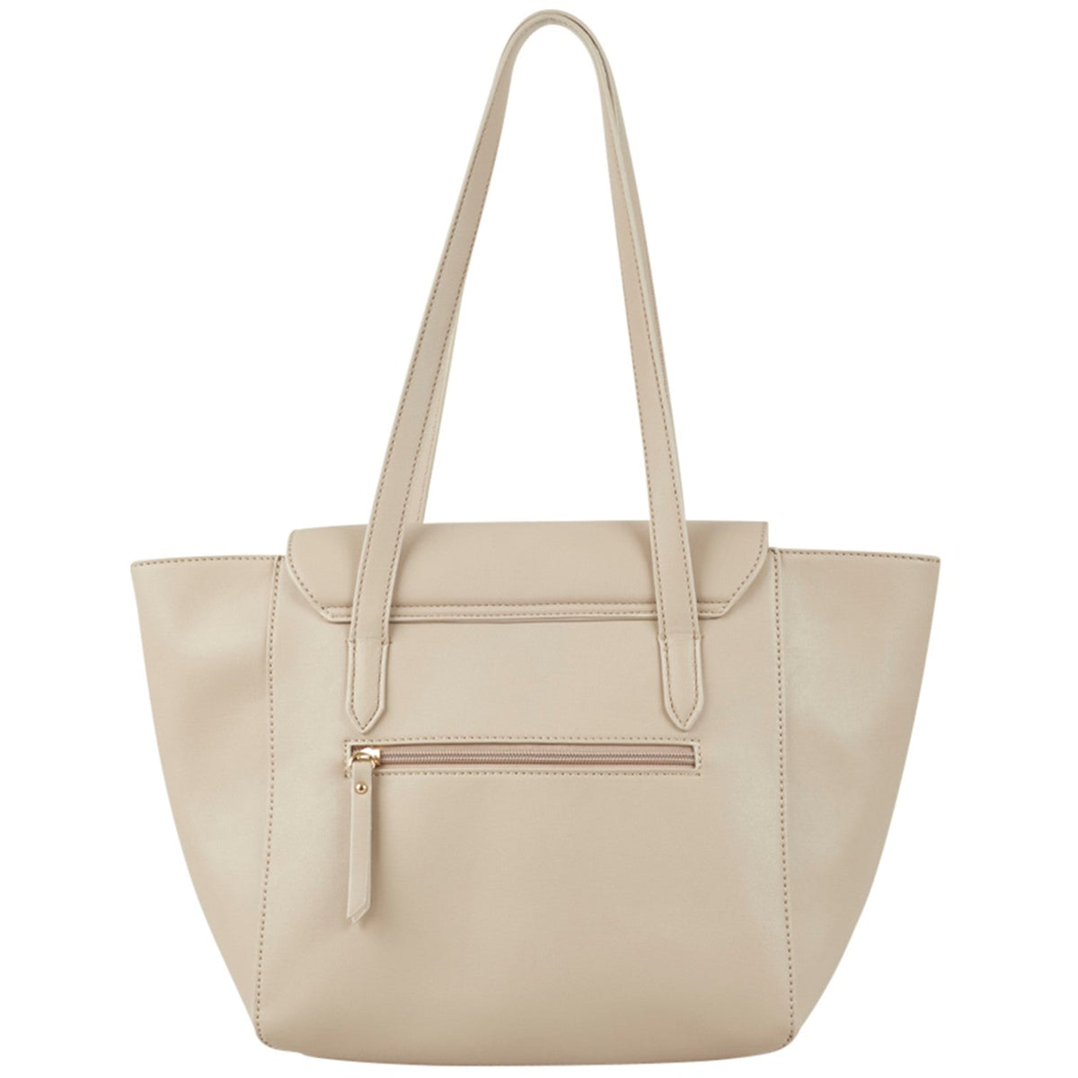 Line Handväska #Färg_Beige