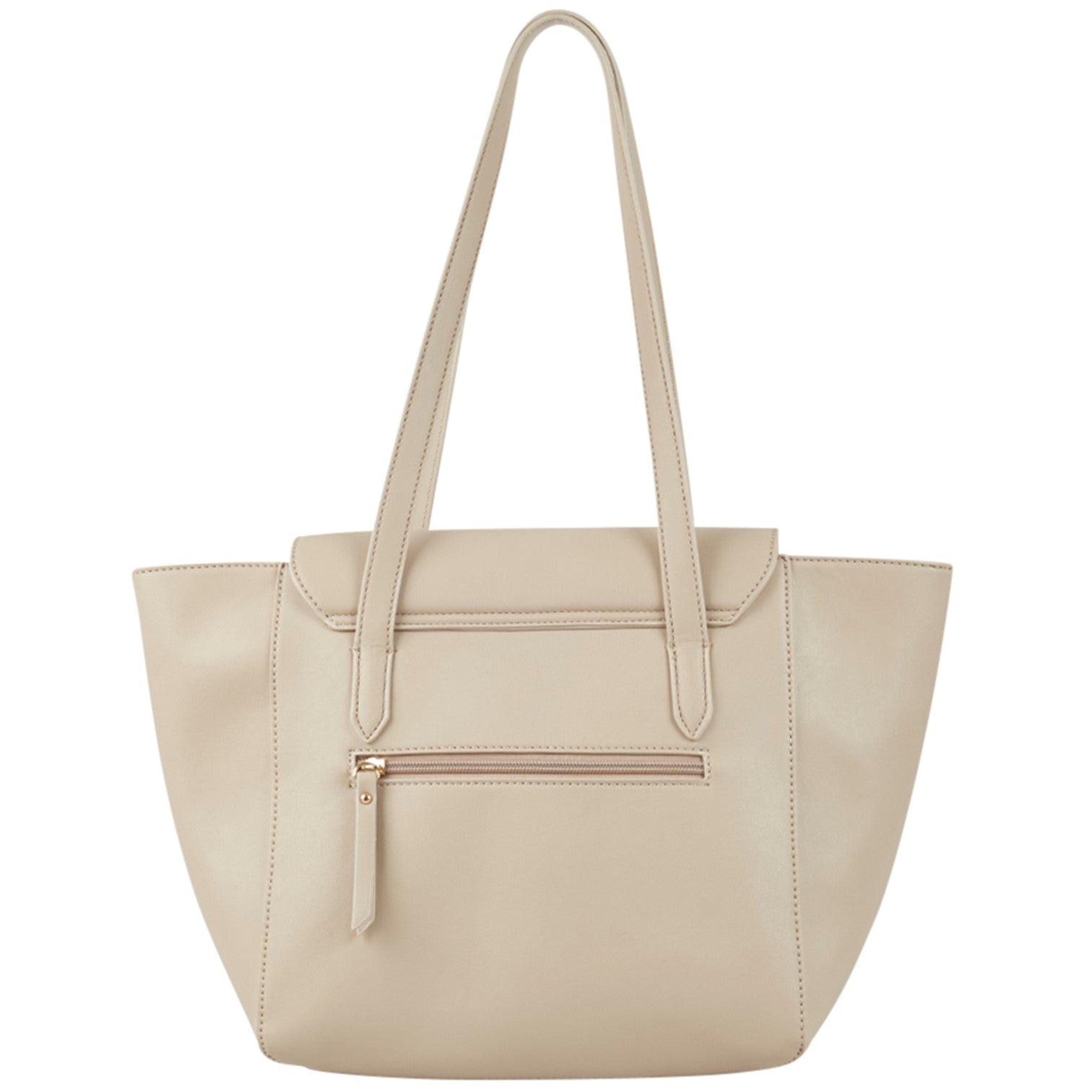 Line Handväska #Färg_Beige