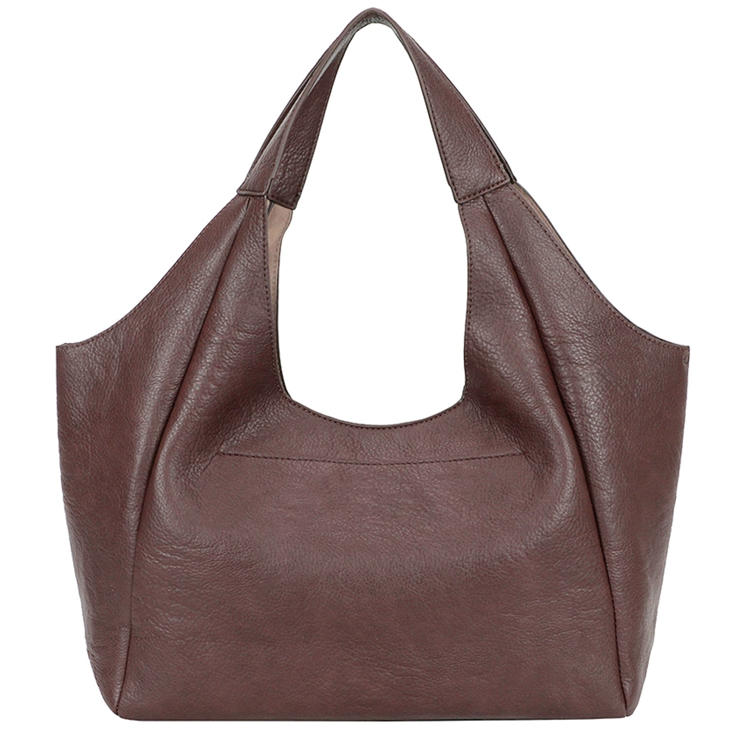 Pocket Handväska #Färg_Mörkbrun