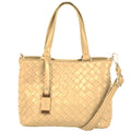 Braid Handväska Mini #Färg_Camel