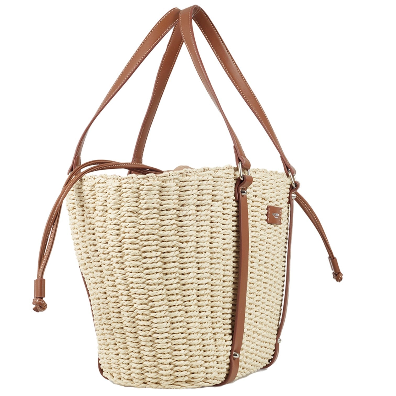 Basket Shopper Shoppingväska Stor #Färg_Brun