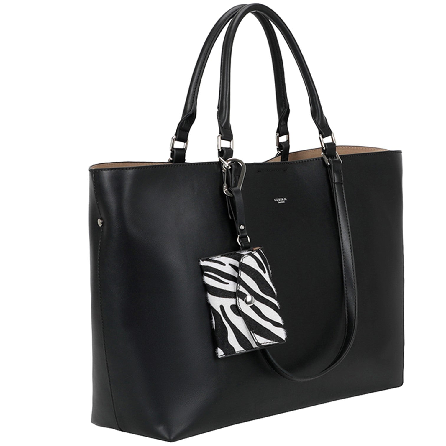 Zebra Shopper Shoppingväska Stor #Färg_Svart
