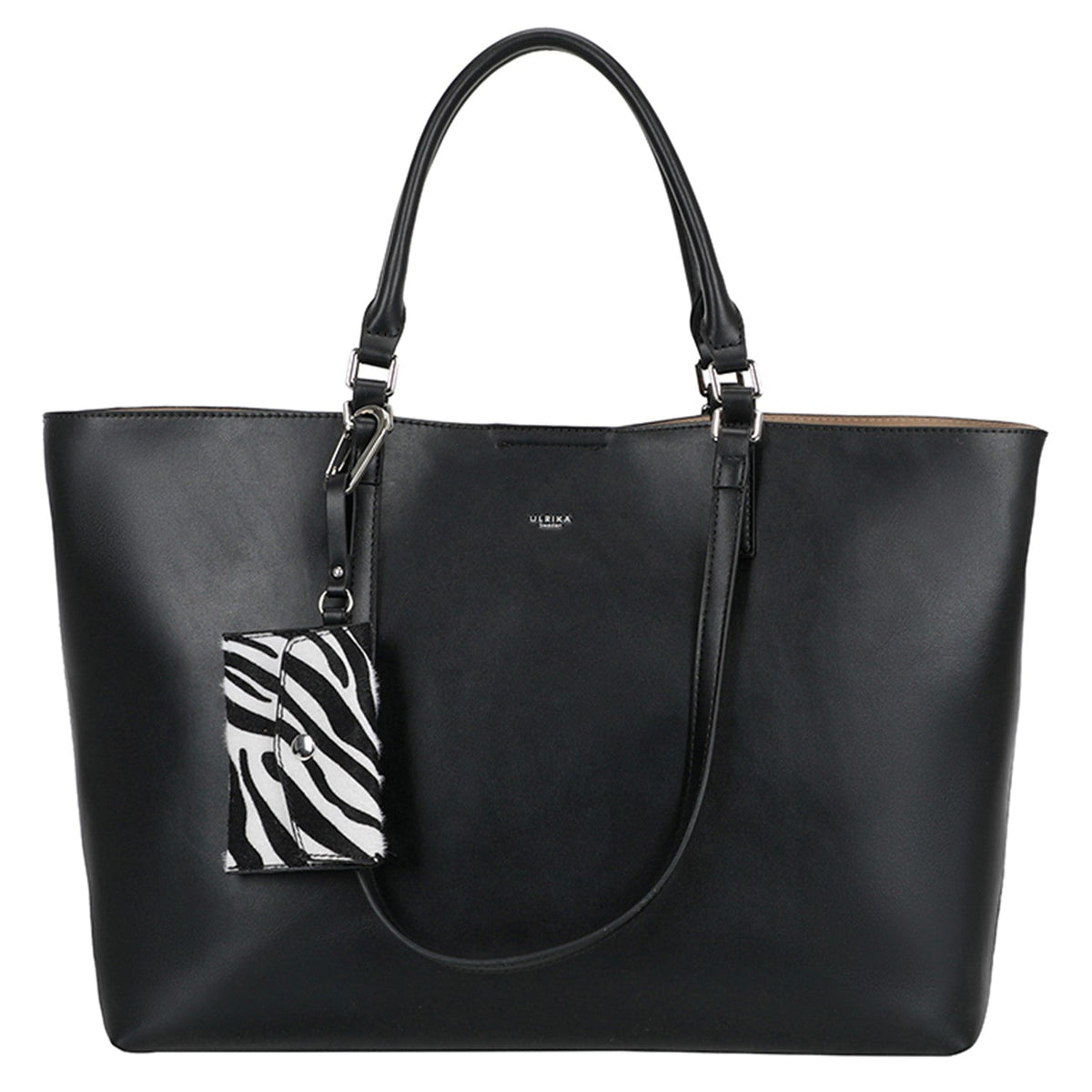 Zebra Shopper Shoppingväska Stor #Färg_Svart