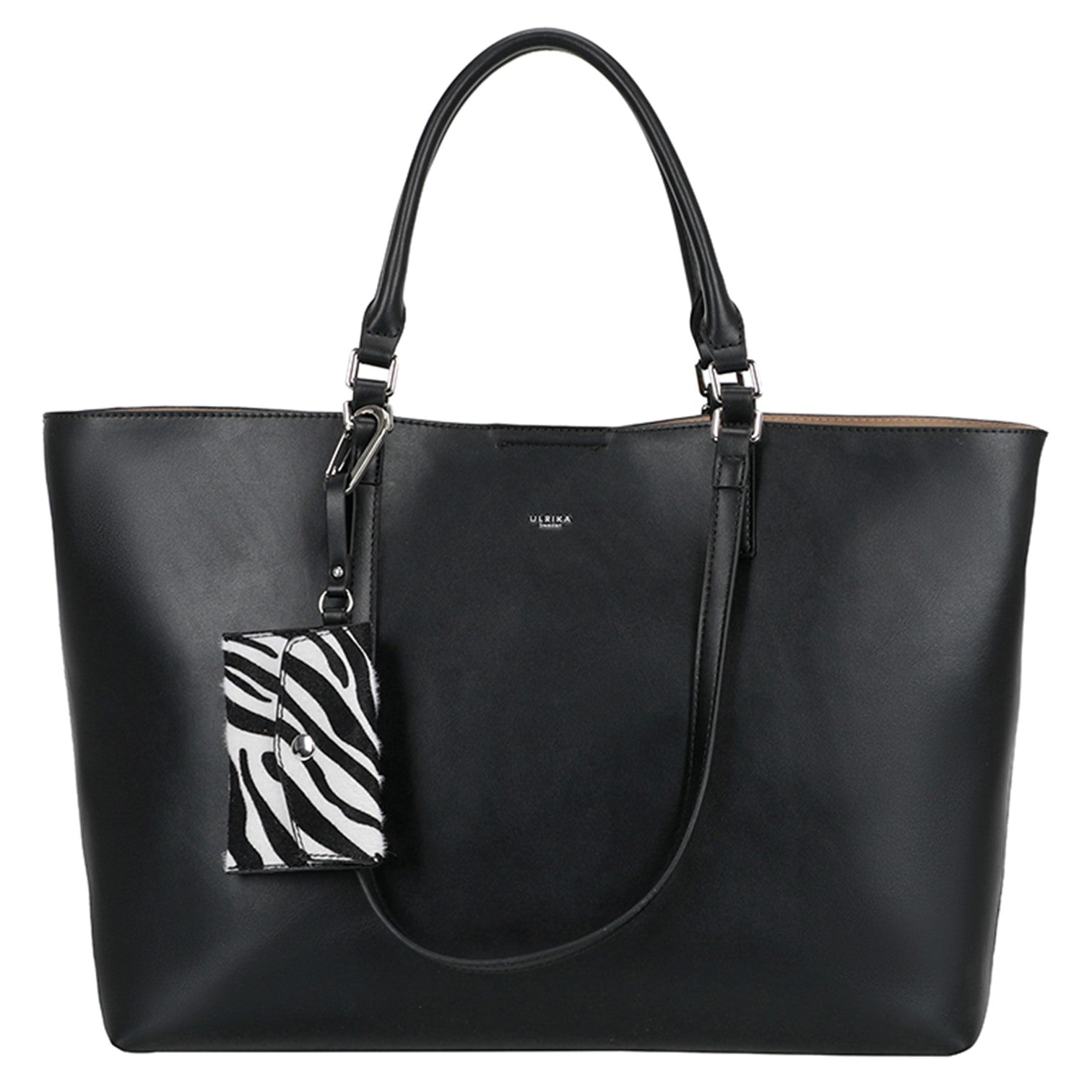 Zebra Shopper Shoppingväska Stor #Färg_Svart