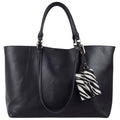 Zebra Shopper Shoppingväska Stor #Färg_Svart