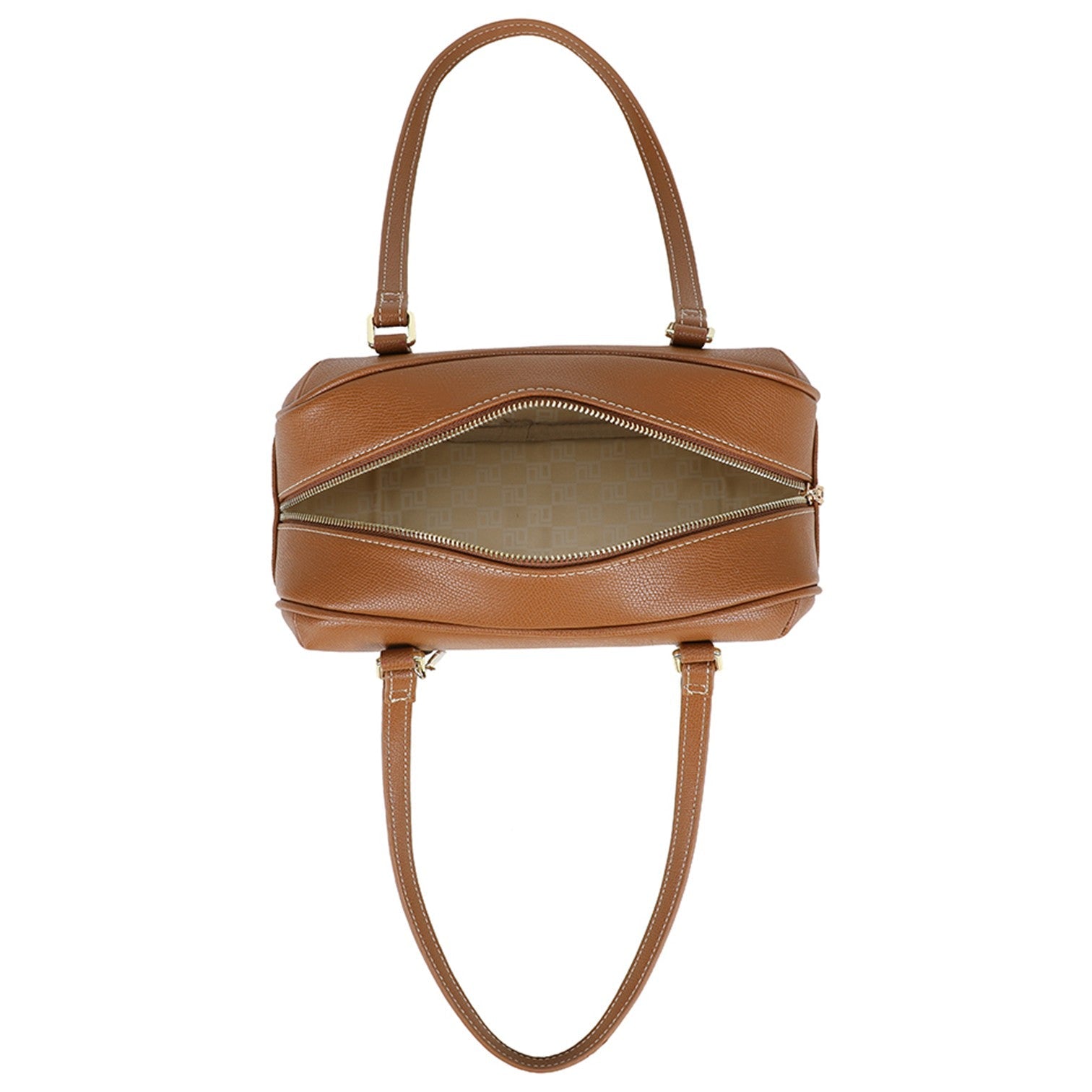 Belt Bowling Väska #Färg_Cognac