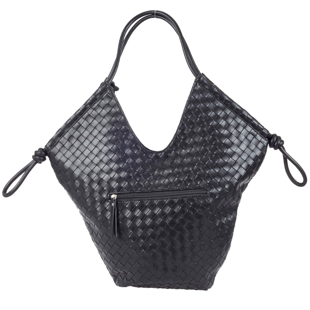 Braid Shopper Shoppingväska Stor #Färg_Svart