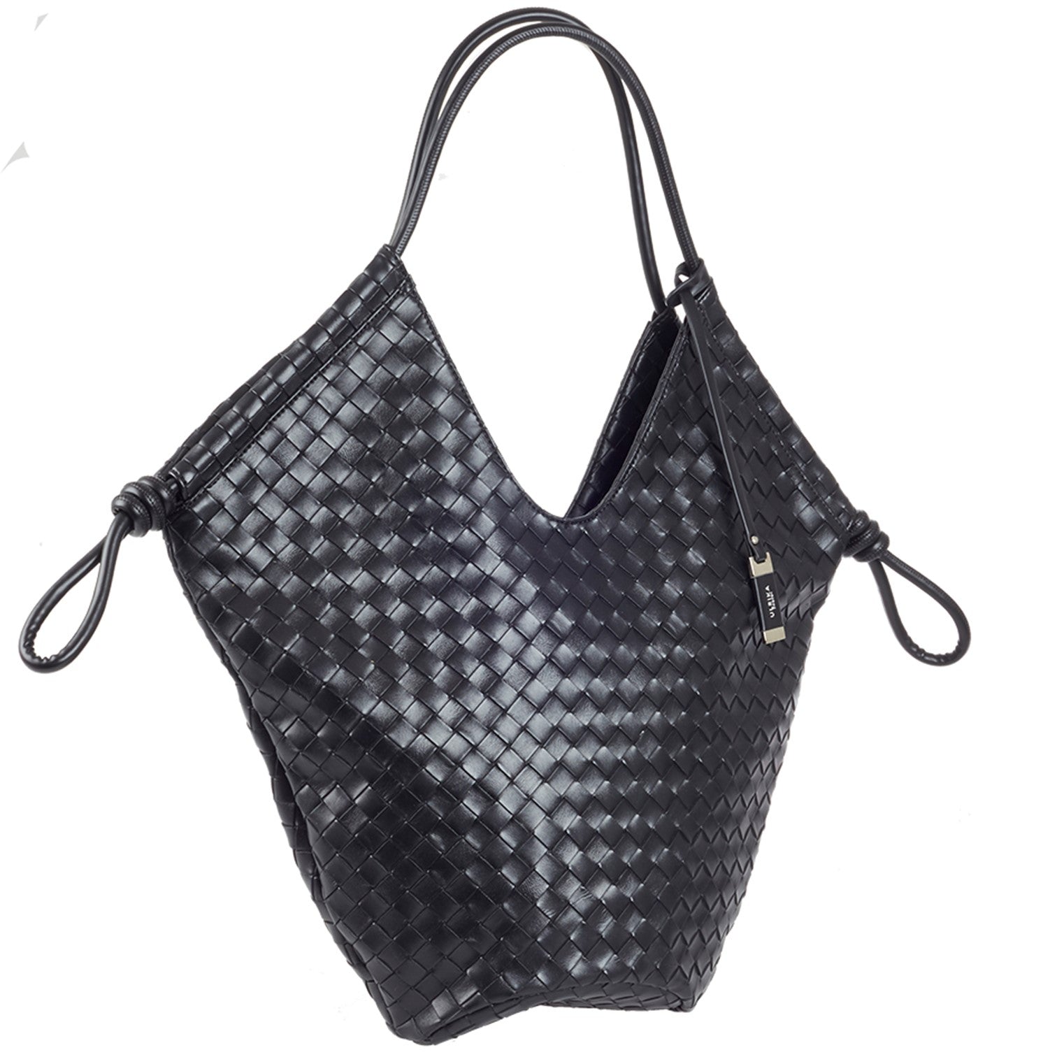 Braid Shopper Shoppingväska Stor #Färg_Svart