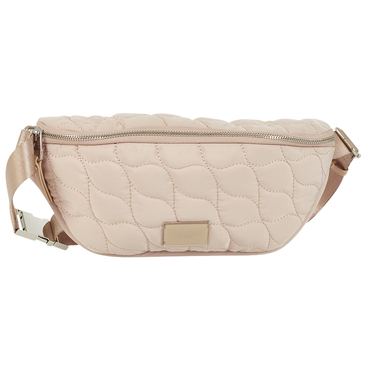 Nylon Bubbles Midjeväska #Färg_Beige