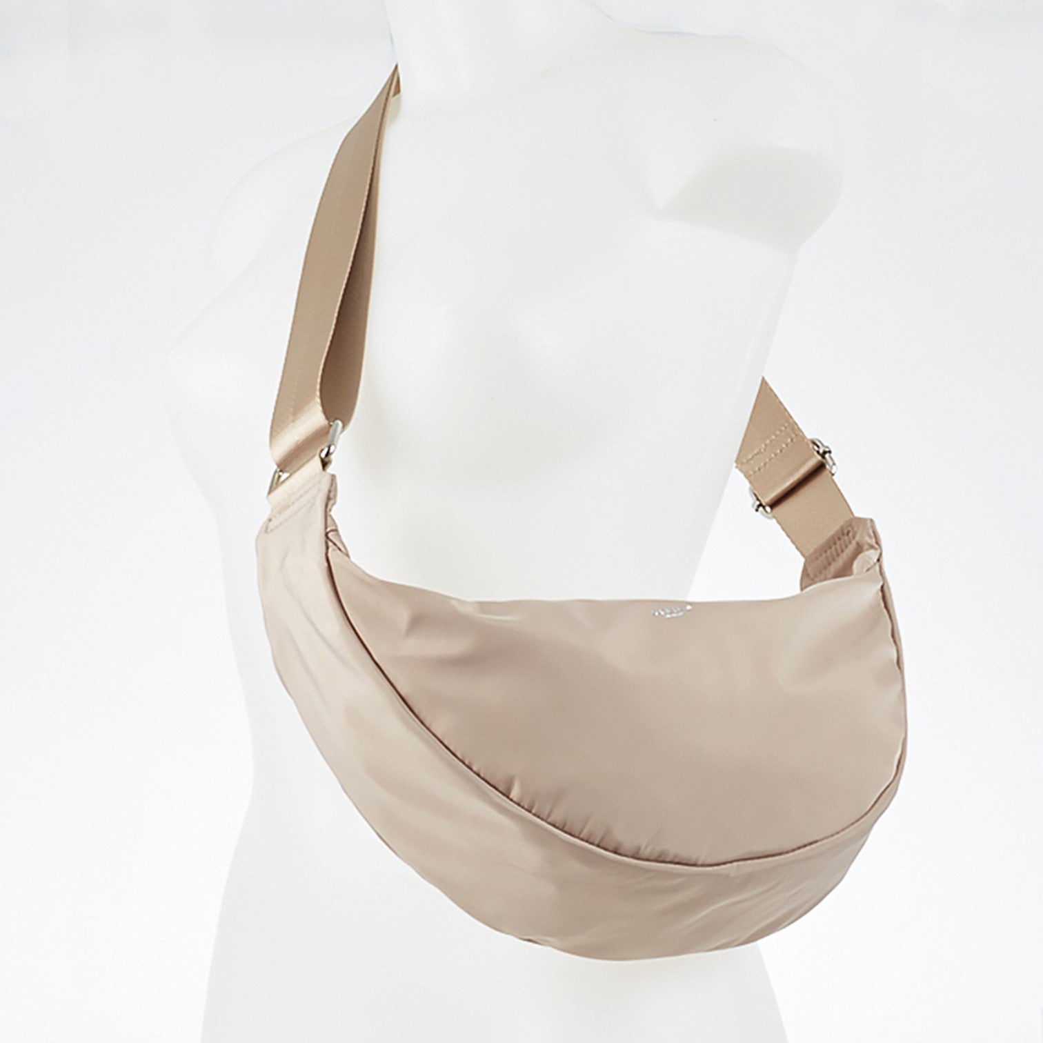 Nylon Bumbag Midjeväska #Färg_Beige