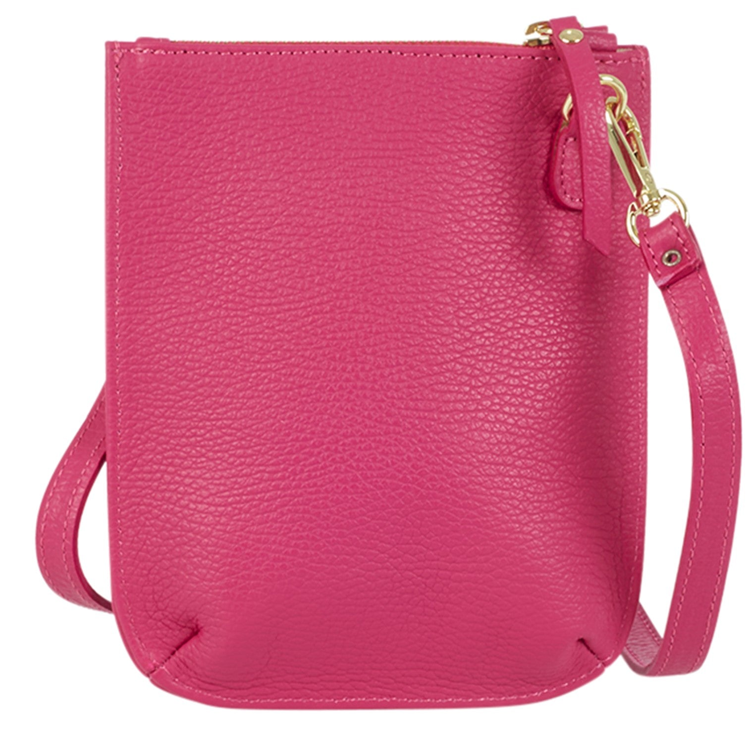 Italy Skinn Mobilväska #Färg_Cerise